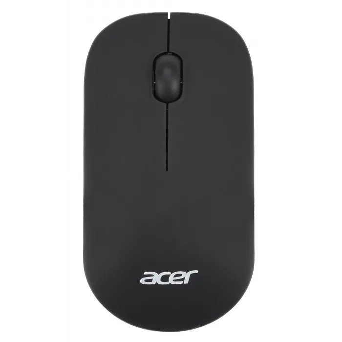 Клавиатура + мышь Acer OKR030 клав:черный мышь:черный USB беспроводная slim Multimedia (ZL.KBDEE.005)