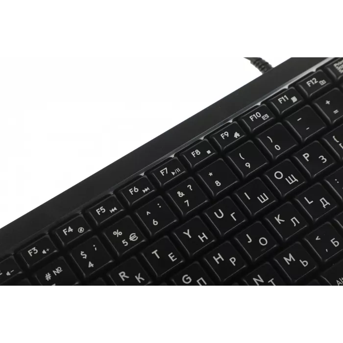 Клавиатура + мышь A4Tech Fstyler F1512 клав:черный мышь:черный USB (F1512 BLACK)