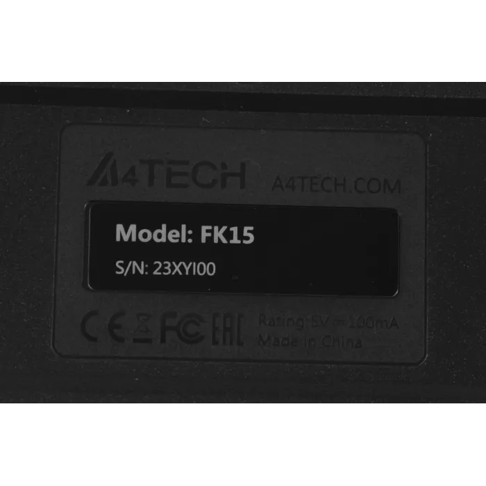 Клавиатура + мышь A4Tech Fstyler F1512 клав:черный мышь:черный USB (F1512 BLACK)