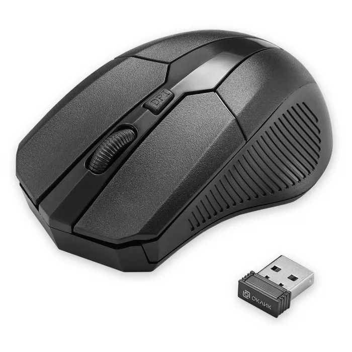 Клавиатура + мышь Оклик 205MK клав:черный мышь:черный USB беспроводная Multimedia (1546786)