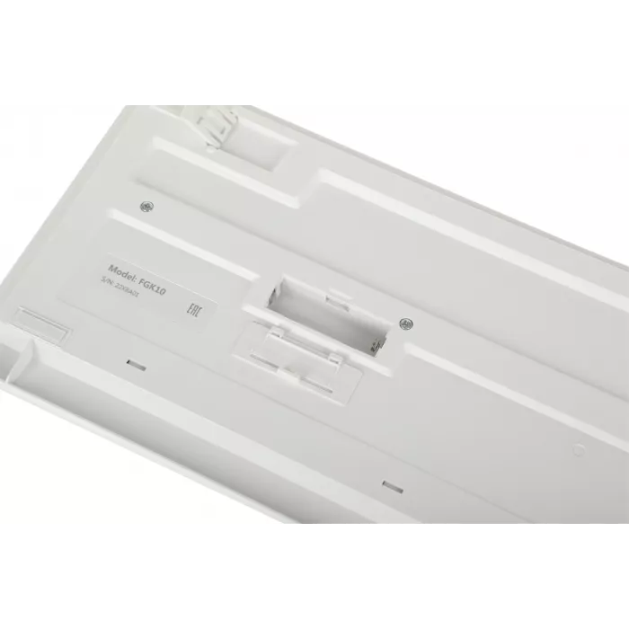 Клавиатура + мышь A4Tech Fstyler FG1012 клав:белый мышь:белый USB беспроводная Multimedia (FG1012 WHITE)