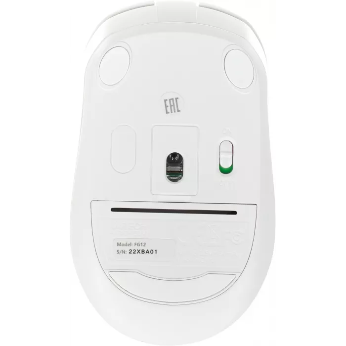 Клавиатура + мышь A4Tech Fstyler FG1012 клав:белый мышь:белый USB беспроводная Multimedia (FG1012 WHITE)