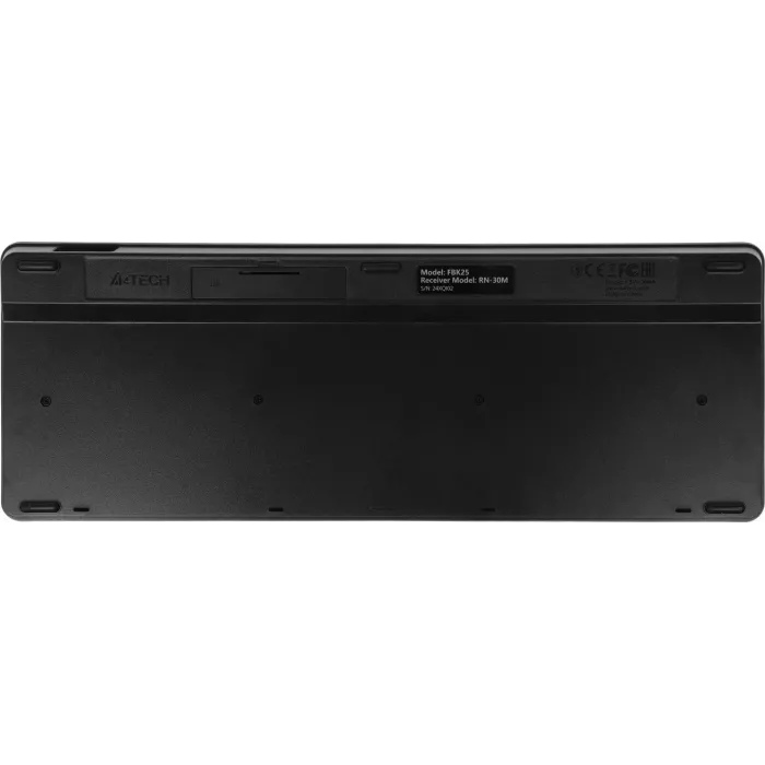 Клавиатура + мышь A4Tech Fstyler FB2535C клав:черный/серый мышь:черный/серый USB беспроводная Bluetooth/Радио slim (FB2535C SMOKY GREY)