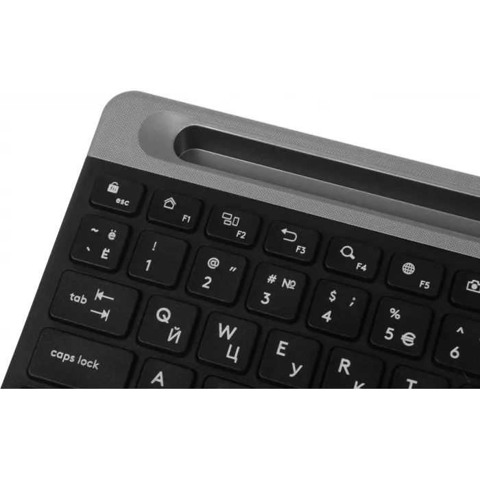 Клавиатура + мышь A4Tech Fstyler FB2535C клав:черный/серый мышь:черный/серый USB беспроводная Bluetooth/Радио slim (FB2535C SMOKY GREY)