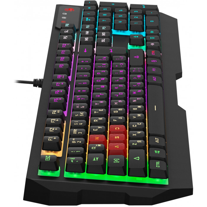 Клавиатура + мышь A4Tech Bloody B1700 клав:черный мышь:черный USB LED (B1700 (B140N + ES7 + BP-50M))