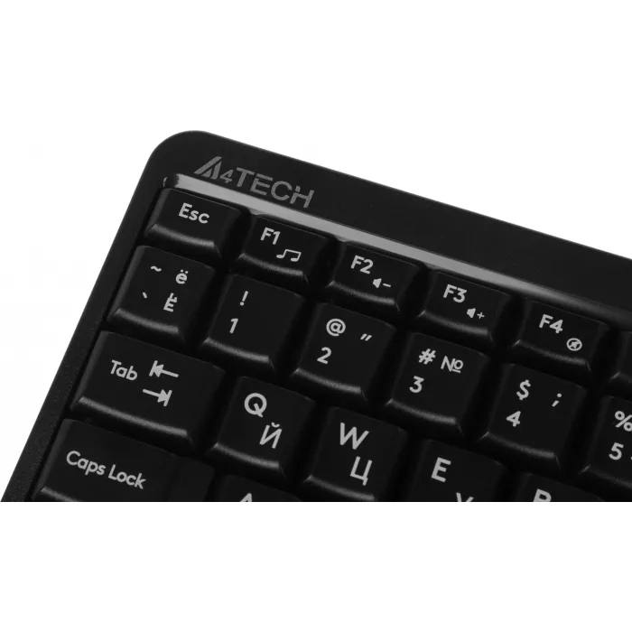 Клавиатура + мышь A4Tech Fstyler FG1110 клав:черный/желтый мышь:черный/желтый USB беспроводная Multimedia (FG1110 BUMBLEBEE)