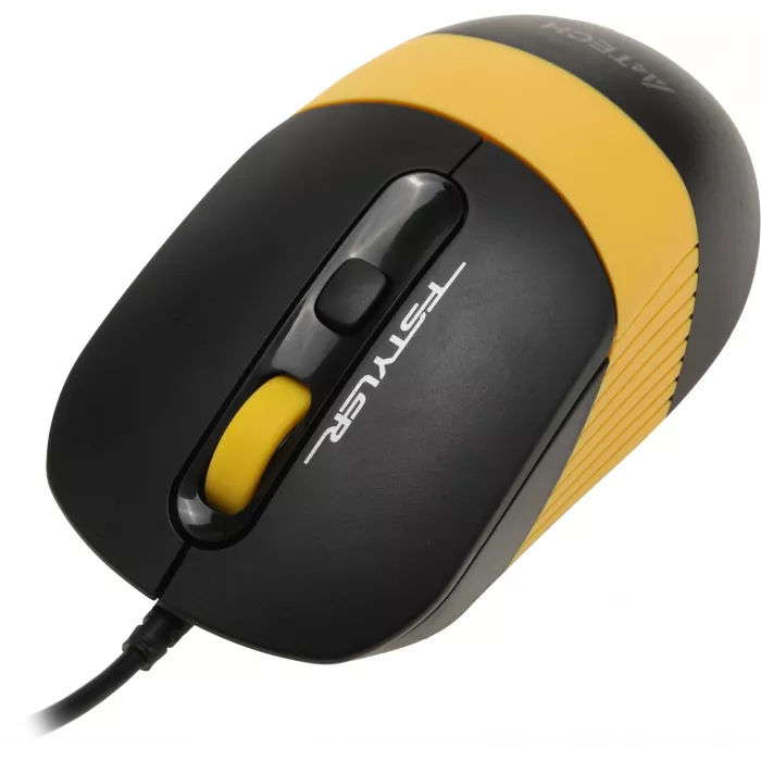 Клавиатура + мышь A4Tech Fstyler F1110 клав:черный/желтый мышь:черный/желтый USB Multimedia (F1110 BUMBLEBEE)