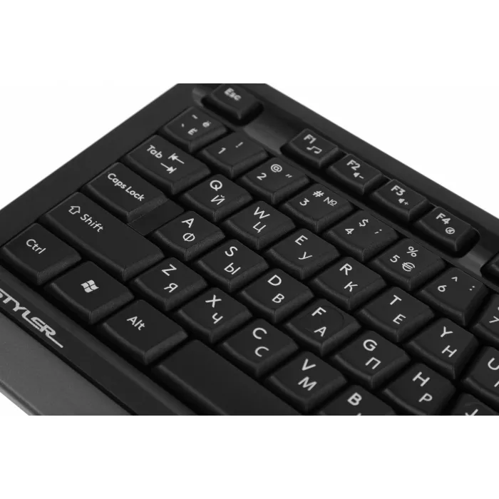 Клавиатура + мышь A4Tech Fstyler FGS1035Q клав:черный/серый мышь:черный/серый USB беспроводная Multimedia (FGS1035Q GREY)