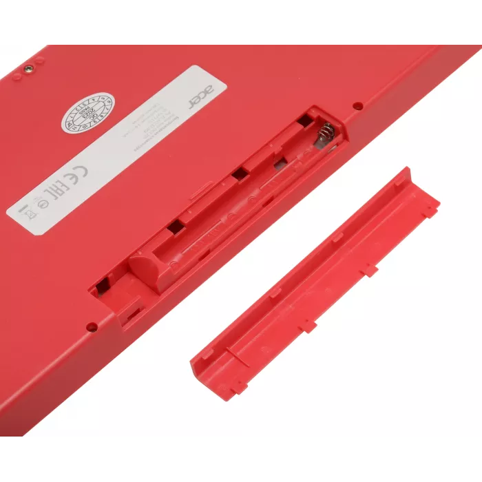 Клавиатура + мышь Acer OCC205 клав:розовый/бежевый мышь:розовый/бежевый USB беспроводная slim Multimedia (ZL.ACCEE.00F)