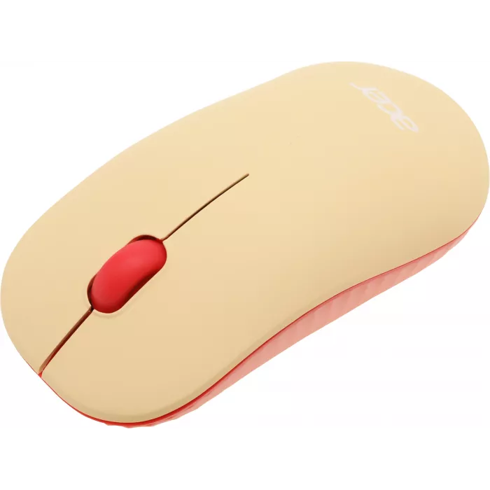 Клавиатура + мышь Acer OCC205 клав:розовый/бежевый мышь:розовый/бежевый USB беспроводная slim Multimedia (ZL.ACCEE.00F)