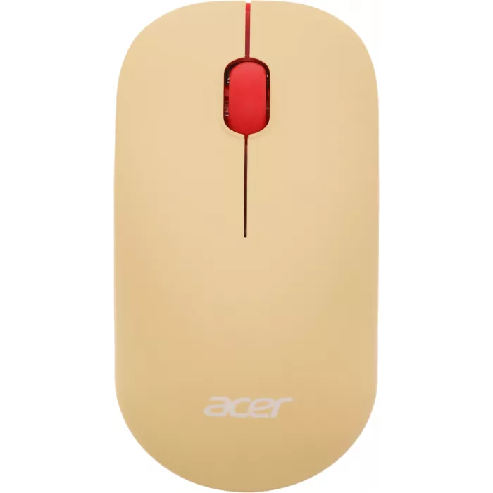 Клавиатура + мышь Acer OCC205 клав:розовый/бежевый мышь:розовый/бежевый USB беспроводная slim Multimedia (ZL.ACCEE.00F)