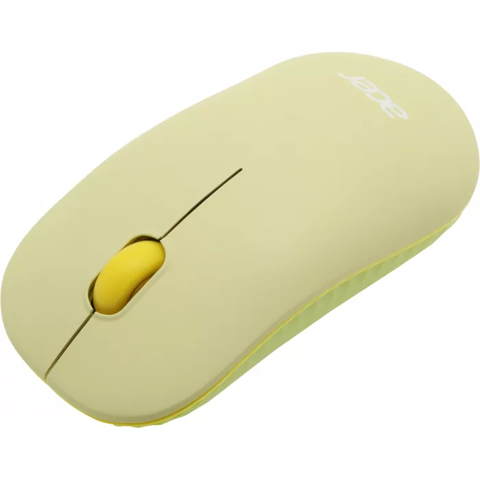 Клавиатура + мышь Acer OCC205 клав:зеленый/желтый мышь:зеленый/желтый USB беспроводная slim Multimedia (ZL.ACCEE.00E)