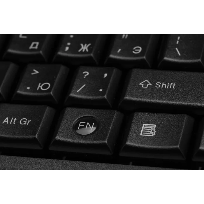 Клавиатура + мышь A4Tech KR-3330 клав:черный мышь:черный USB