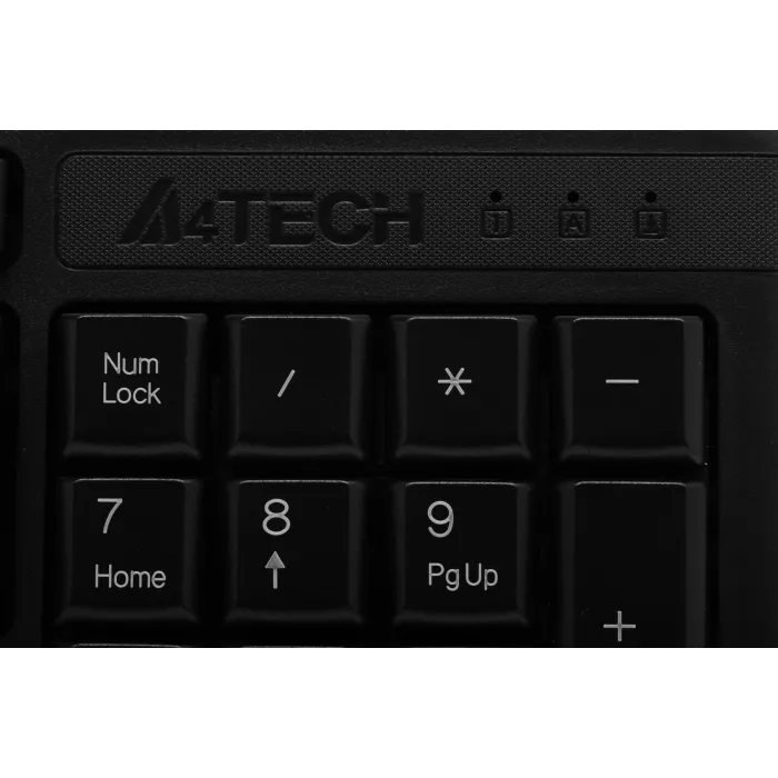 Клавиатура + мышь A4Tech KR-3330 клав:черный мышь:черный USB