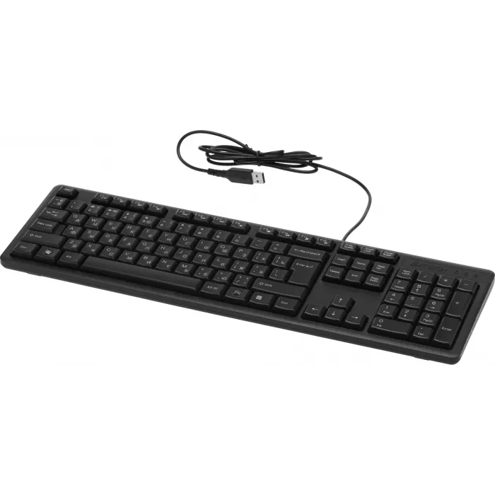 Клавиатура + мышь A4Tech KR-3330 клав:черный мышь:черный USB
