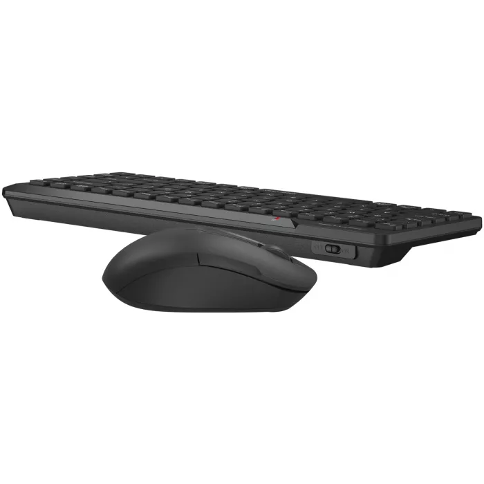 Клавиатура + мышь A4Tech Fstyler FG2200 Air2 клав:черный мышь:черный USB беспроводная slim (FG2200 AIR2 BLACK)