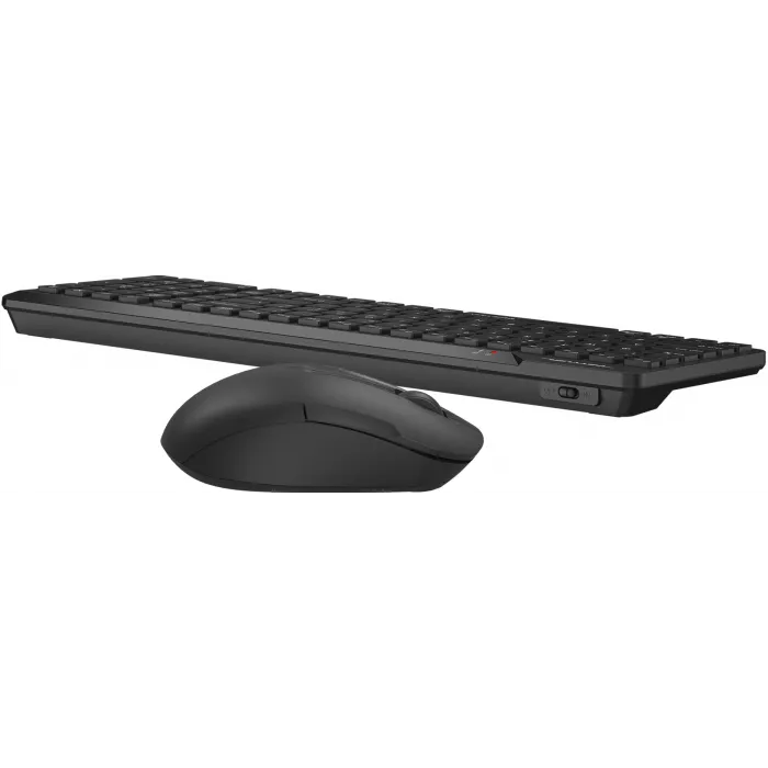 Клавиатура + мышь A4Tech Fstyler FG2300 Air2 клав:черный мышь:черный USB беспроводная slim (FG2300 AIR2 BLACK)
