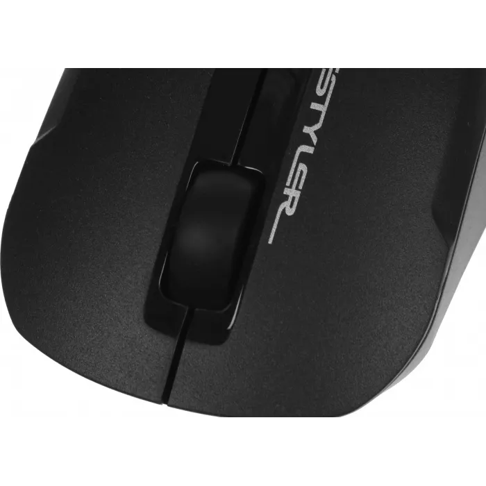 Клавиатура + мышь A4Tech Fstyler FG2300 Air2 клав:черный мышь:черный USB беспроводная slim (FG2300 AIR2 BLACK)