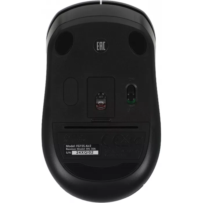 Клавиатура + мышь A4Tech Fstyler FG2300 Air2 клав:черный мышь:черный USB беспроводная slim (FG2300 AIR2 BLACK)