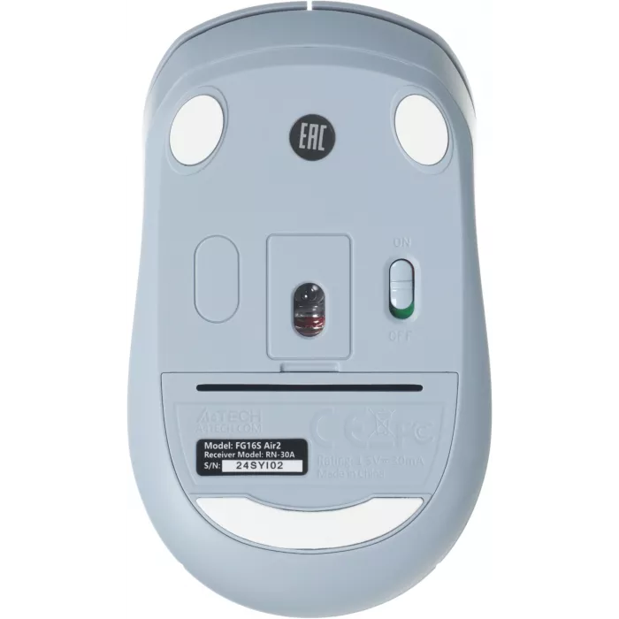Клавиатура + мышь A4Tech Fstyler FG3200 Air2 клав:синий мышь:синий USB беспроводная slim Multimedia