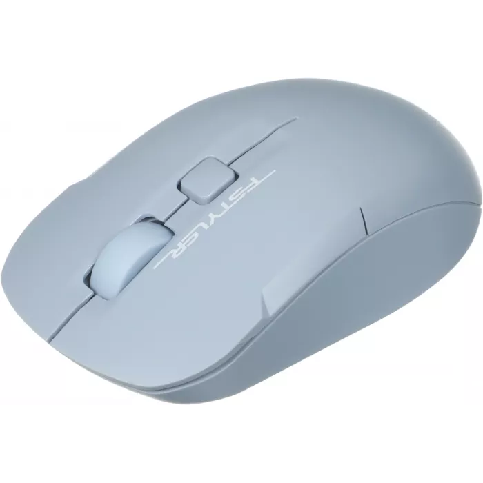 Клавиатура + мышь A4Tech Fstyler FG3200 Air2 клав:синий мышь:синий USB беспроводная slim Multimedia
