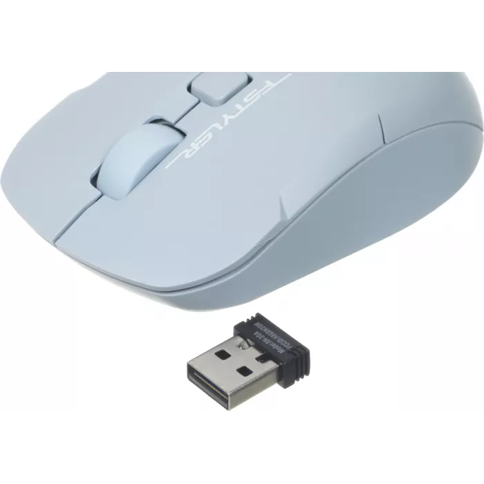Клавиатура + мышь A4Tech Fstyler FG3200 Air2 клав:синий мышь:синий USB беспроводная slim Multimedia