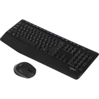 Клавиатура + мышь Logitech MK345 клав:черный мышь:черный USB беспроводная (920-012925)