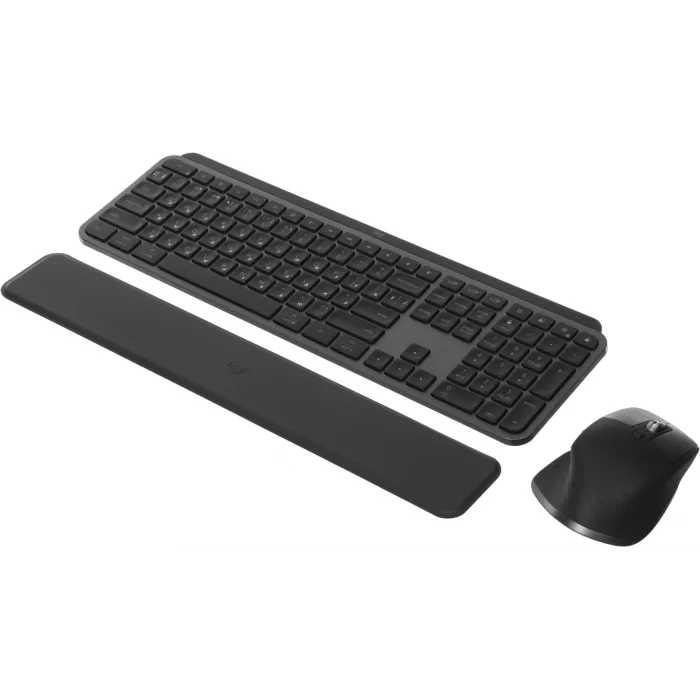 Клавиатура + мышь Logitech MX Keys S Combo клав:графитовый/черный мышь:графитовый USB беспроводная Bluetooth/Радио LED (920-011619)