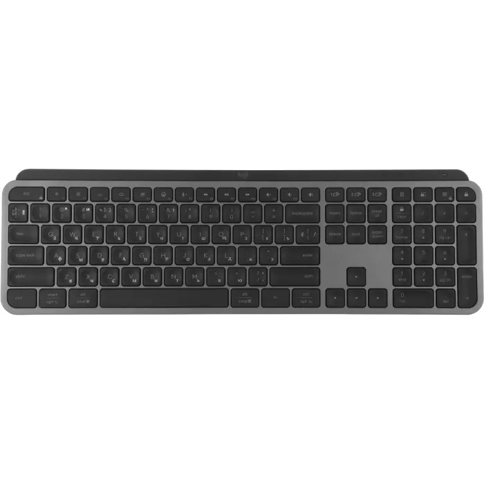 Клавиатура + мышь Logitech MX Keys S Combo клав:графитовый/черный мышь:графитовый USB беспроводная Bluetooth/Радио LED (920-011619)