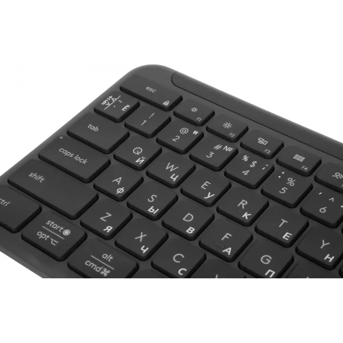 Клавиатура + мышь Logitech MK950 клав:графитовый/черный мышь:черный/серый USB беспроводная Bluetooth/Радио slim (920-012500)
