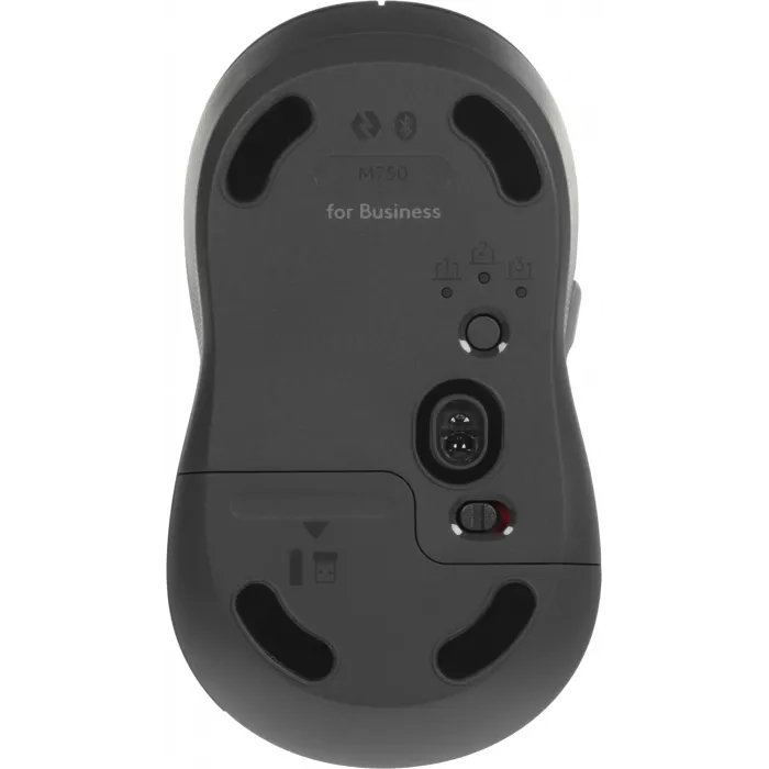 Клавиатура + мышь Logitech MK950 клав:графитовый/черный мышь:черный/серый USB беспроводная Bluetooth/Радио slim (920-012500)