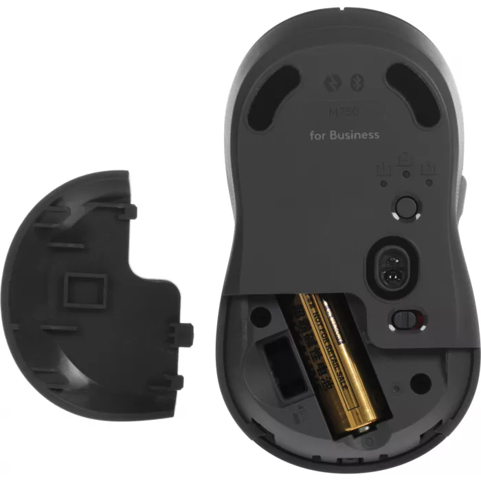 Клавиатура + мышь Logitech MK950 клав:графитовый/черный мышь:черный/серый USB беспроводная Bluetooth/Радио slim (920-012500)