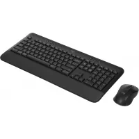 Клавиатура + мышь Logitech MK650 клав:графитовый мышь:черный/серый USB беспроводная Bluetooth/Радио (920-011013)