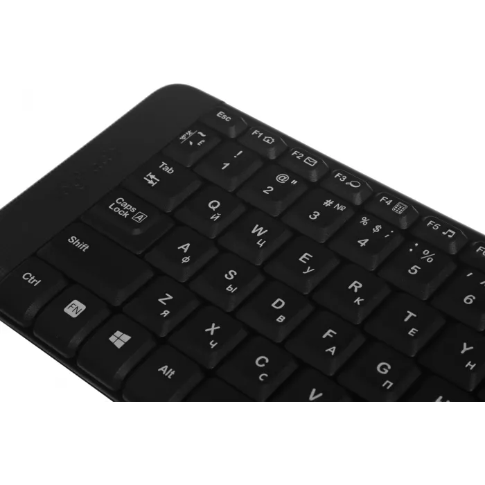 Клавиатура + мышь Logitech MK220 клав:черный мышь:черный USB беспроводная (920-003236)