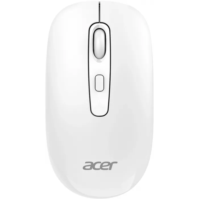 Клавиатура + мышь Acer OCC503 клав:белый мышь:белый USB беспроводная slim Multimedia (ZL.ACC11.00L)