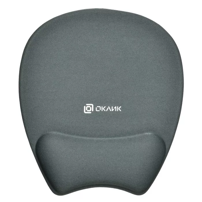 Коврик для мыши Оклик OK-RG0580-GR Мини серый 245x220x24мм