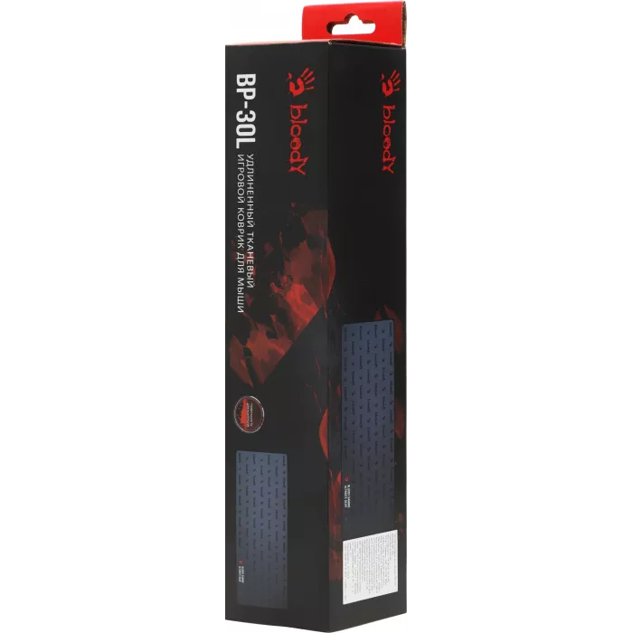 Коврик для мыши A4Tech Bloody BP-30L Большой черный 750x300x3мм