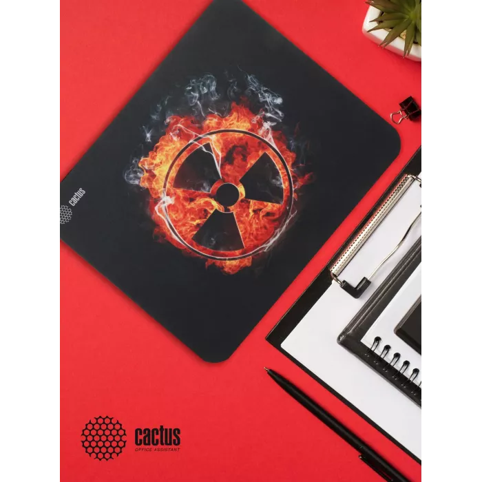 Коврик для мыши Cactus Radiation рисунок 300x250x3мм (CS-MP-D06M)
