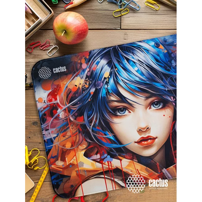 Коврик для мыши Cactus Girl 400x300x3мм (CS-MP-PRO11XL)