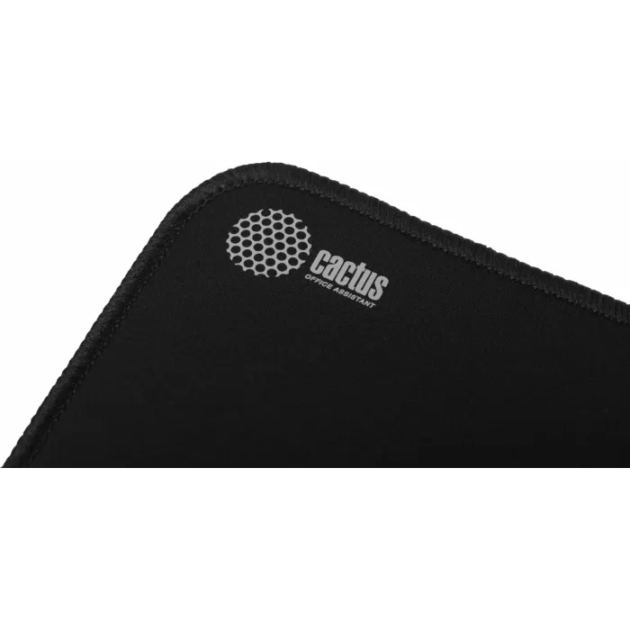 Коврик для мыши Cactus Black черный 300x250x3мм (CS-MPC-D01M)