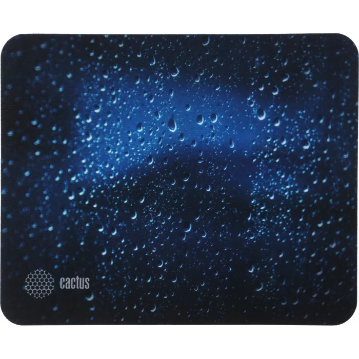 Коврик для мыши Cactus Water Drops рисунок 220x180x2мм (CS-MPC-P05XS)