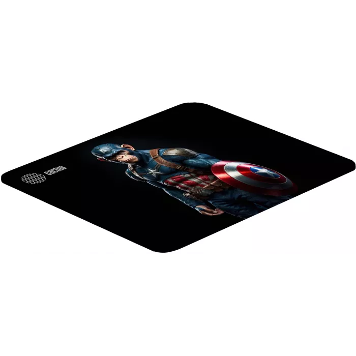 Коврик для мыши Cactus Captain America рисунок 250x200x3мм (CS-MP-D08S)