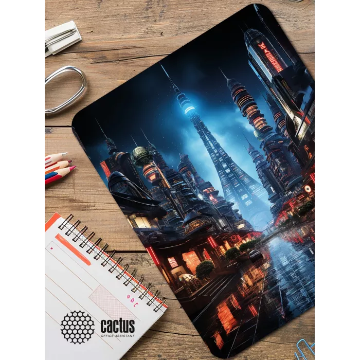 Коврик для мыши Cactus City 300x250x3мм (CS-MPC-D05M)