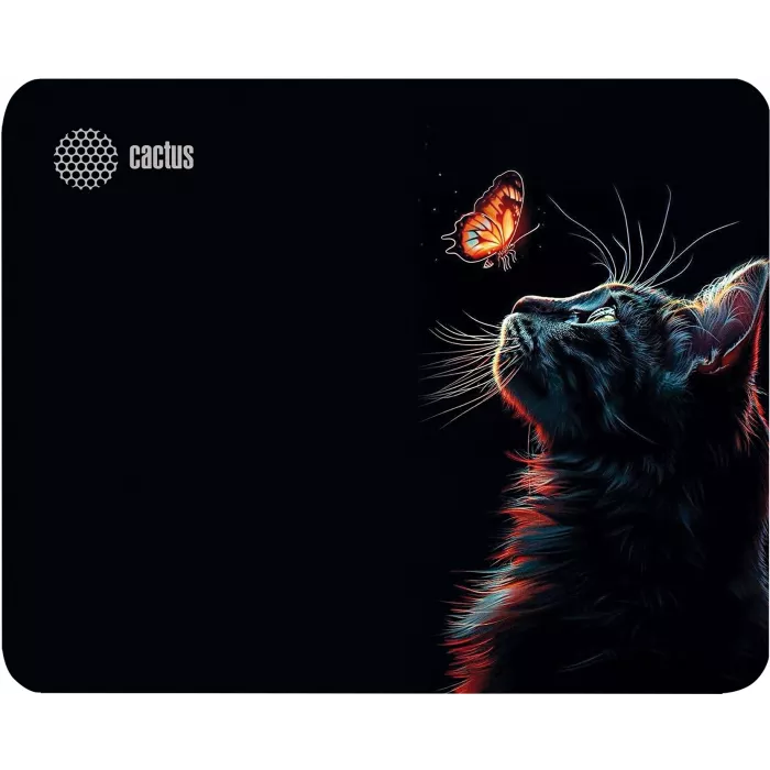 Коврик для мыши Cactus Night Cat 220x180x2мм (CS-MPC-P12XS)
