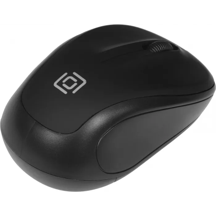 Мышь Оклик 665MW черный оптическая 1600dpi беспров. USB для ноутбука 3but (1025130)