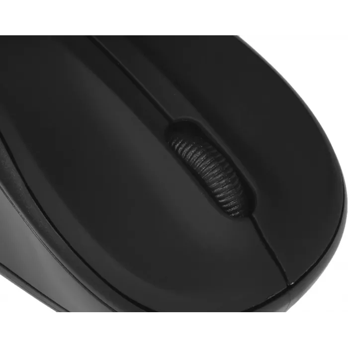 Мышь Оклик 665MW черный оптическая 1600dpi беспров. USB для ноутбука 3but (1025130)