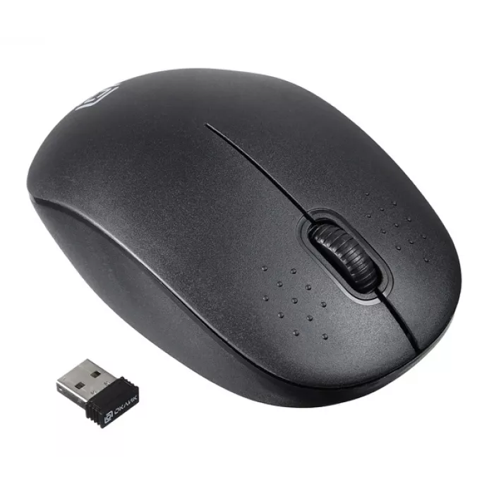 Мышь Оклик 685MW черный оптическая 1200dpi беспров. USB для ноутбука 3but (1058946)