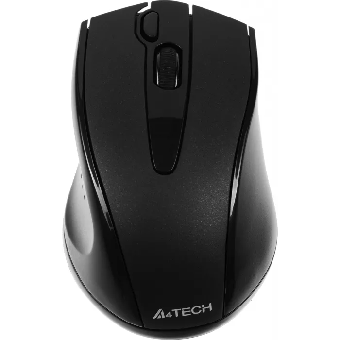 Мышь A4Tech V-Track G9-500FS черный оптическая 1200dpi silent беспров. USB 4but