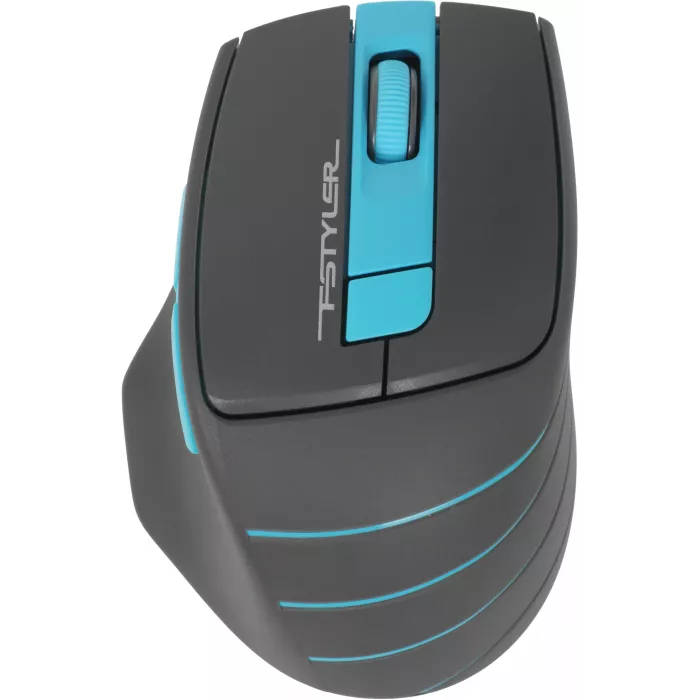 Мышь A4Tech Fstyler FG30 серый/синий оптическая 2000dpi беспров. USB 6but (FG30 BLUE)