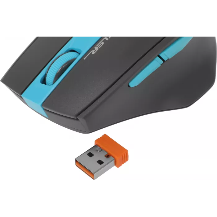 Мышь A4Tech Fstyler FG30 серый/синий оптическая 2000dpi беспров. USB 6but (FG30 BLUE)